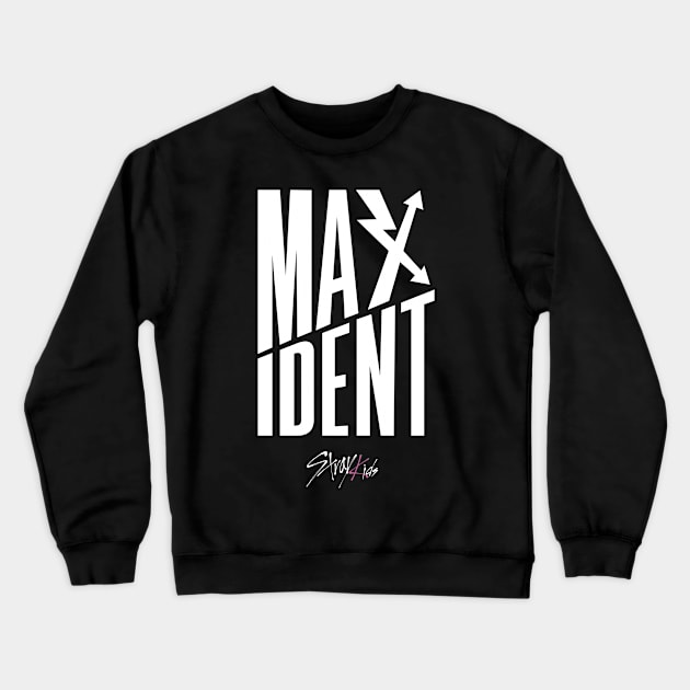 Maxidental Graphic (White) Crewneck Sweatshirt by Vicener